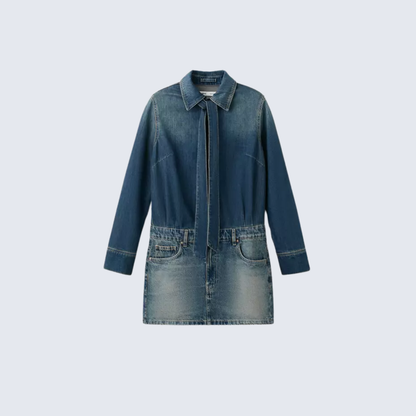 Classic Fade Denim Dress