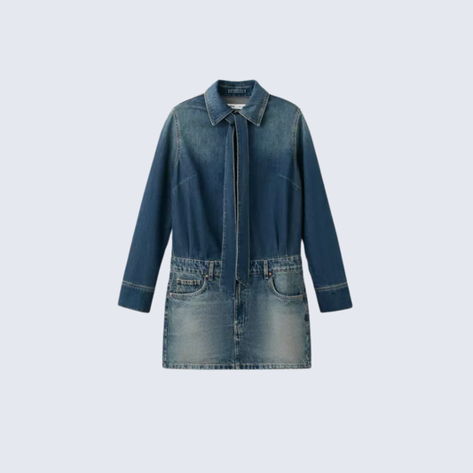 Classic Fade Denim Dress
