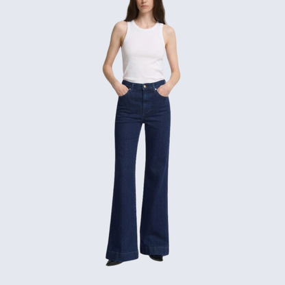 High Waist Flare Jeans