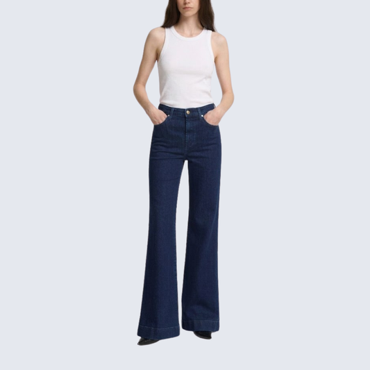 High Waist Flare Jeans