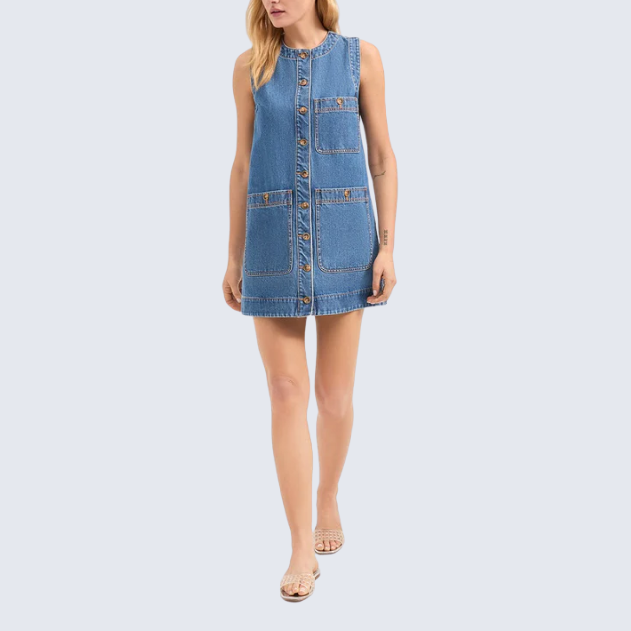 Oakley Denim Mini Dress